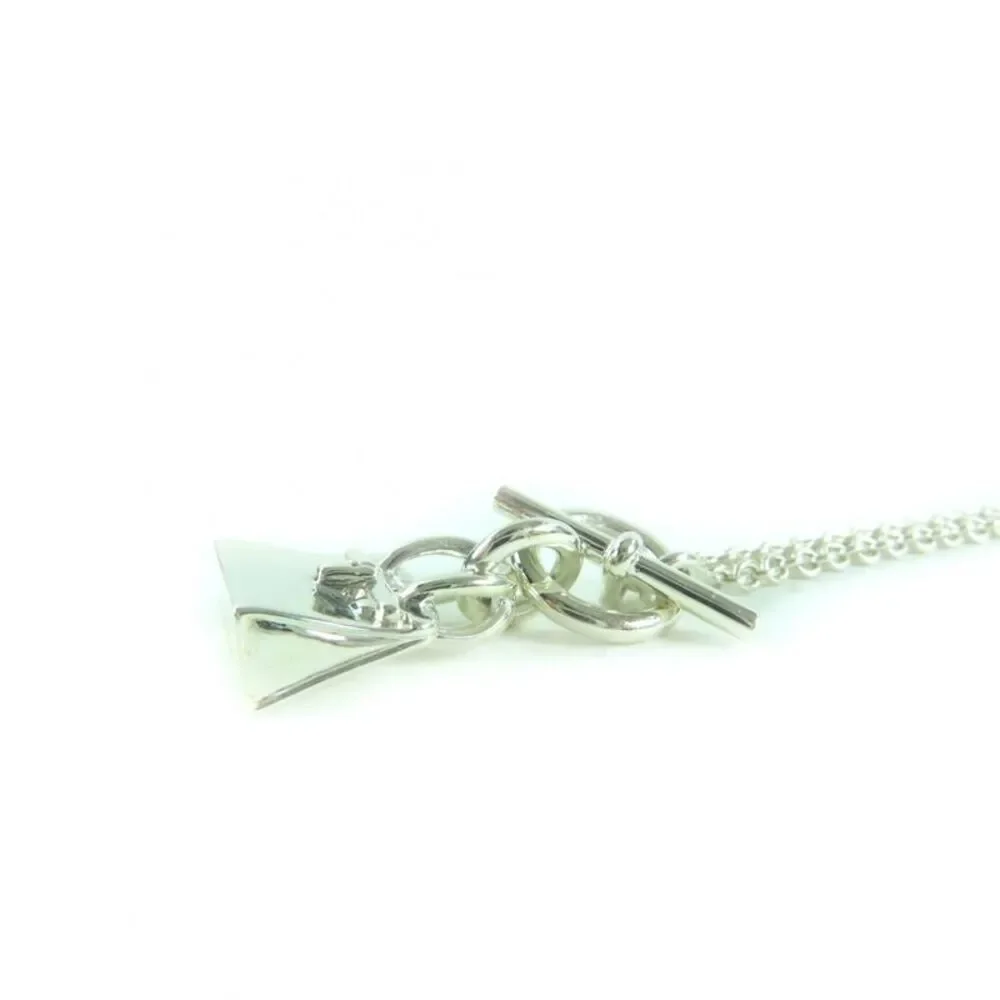 Hermes Birkin Silver 925 Necklace